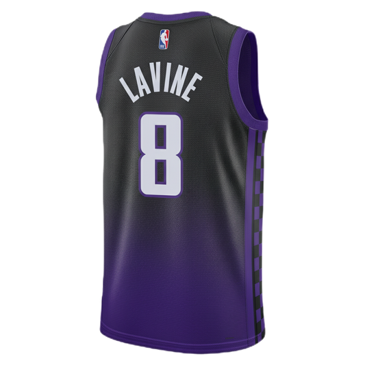 Zach LaVine #8 Sacramento Kings Purple Statement Jersey