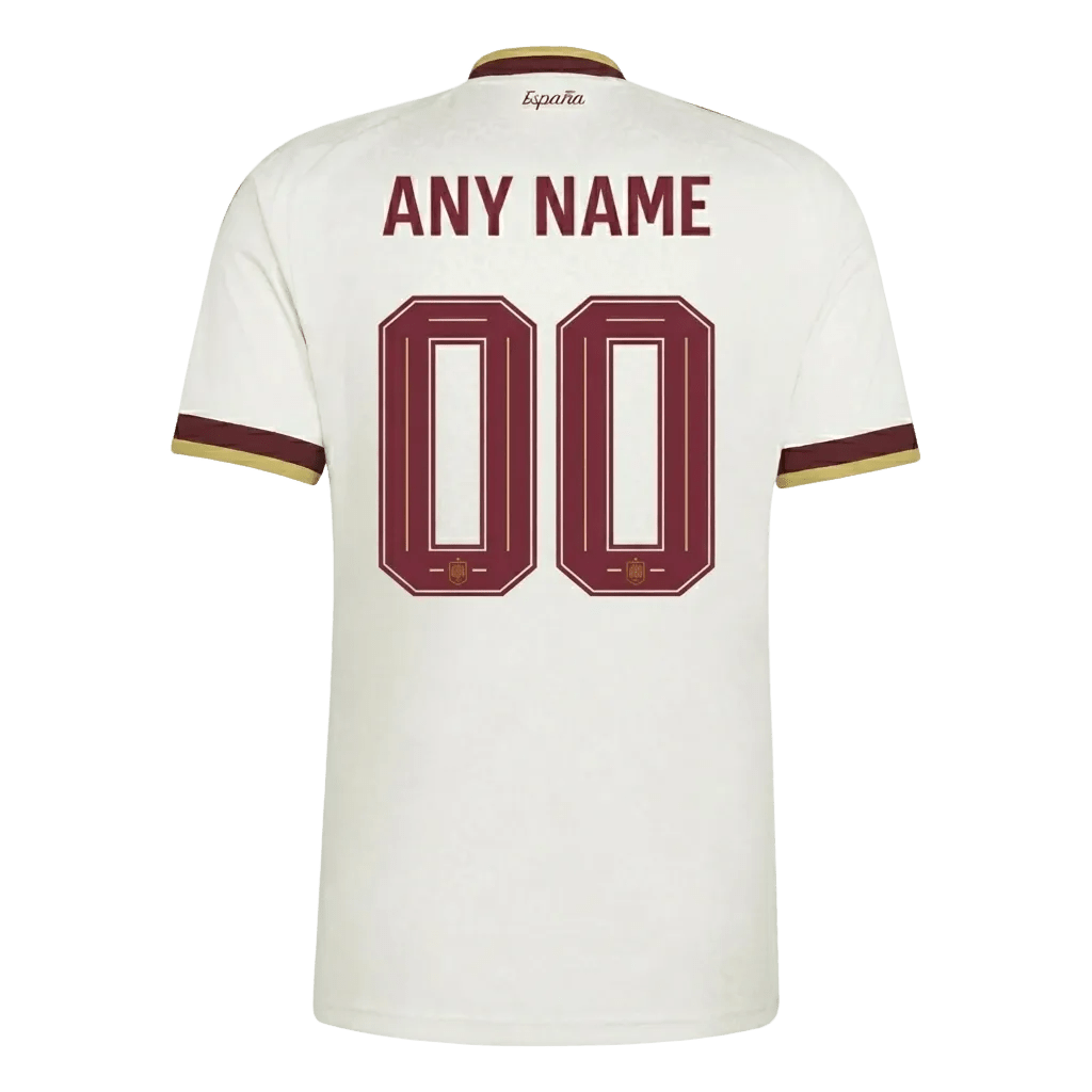Spain 2026 Away Custom Jersey - Elite Zone Sports