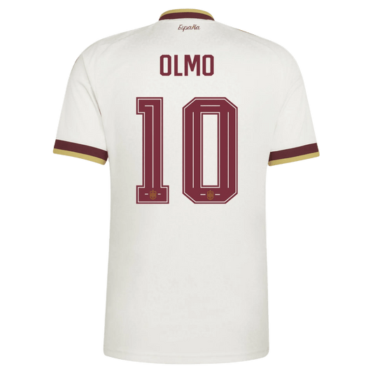 Spain 2026 Away Jersey Dani Olmo 10 - Elite Zone Sports