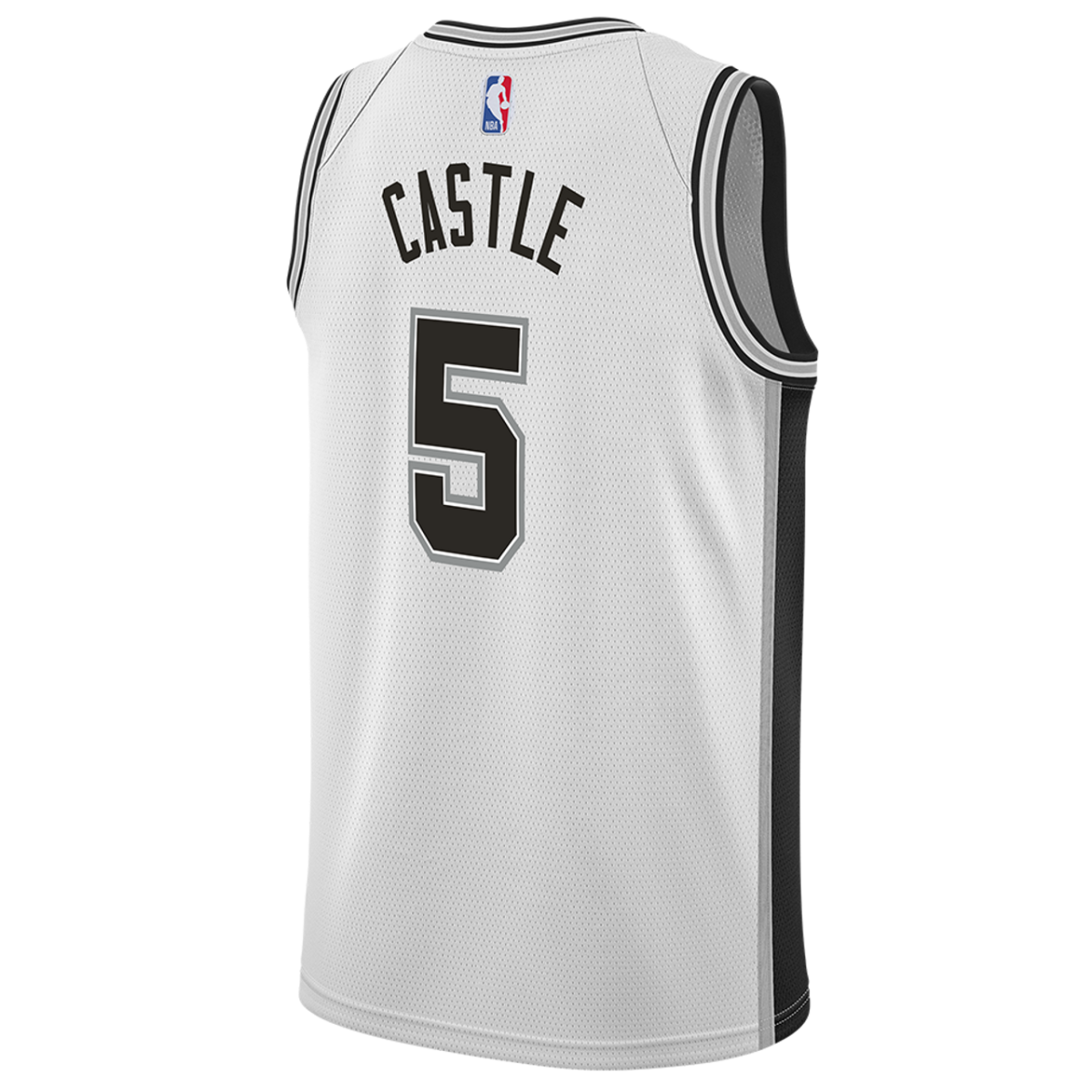Stephon Castle 5 San Antonio Spurs White Association Jersey - Elite Zone Sports
