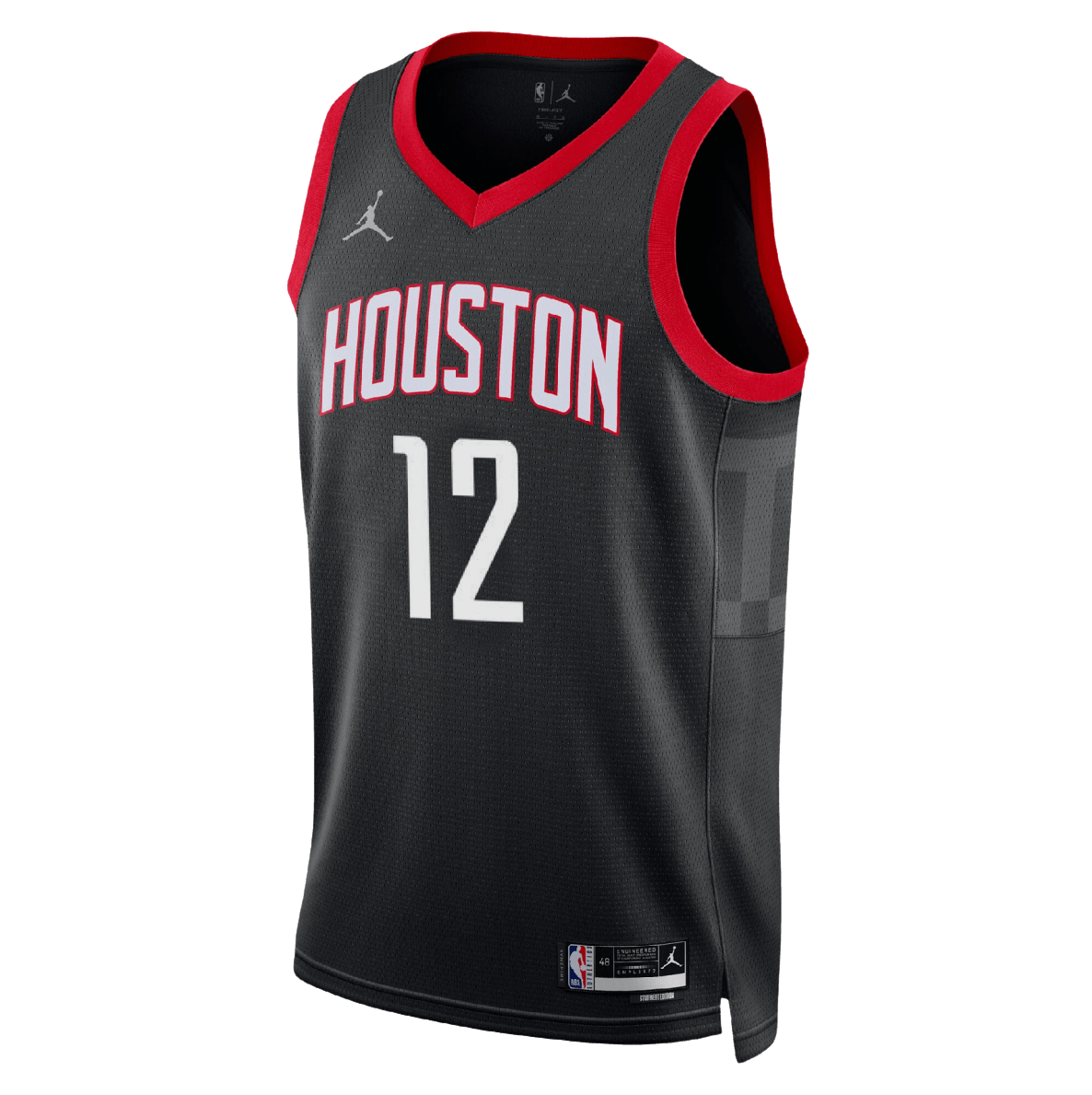 Steven Adams 12 Houston Rockets Black Statement Jersey - Elite Zone Sports