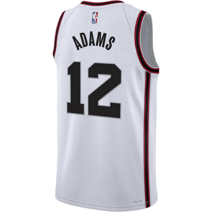 Steven Adams 12 Houston Rockets White City Edition Basketball Jersey - Elite Zone Sports