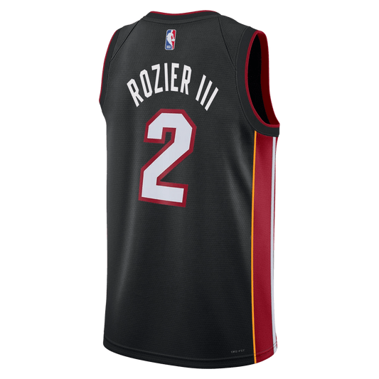Terry Rozier 2 Miami Heat Black Icon Jersey - Elite Zone Sports
