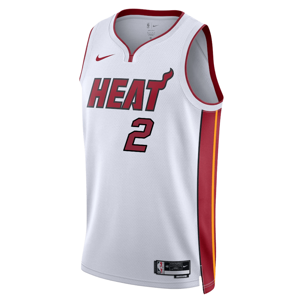 Terry Rozier 2 Miami Heat White Association Jersey - Elite Zone Sports