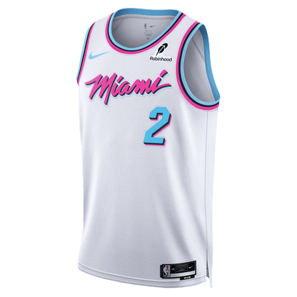 Terry Rozier 2 Miami Heat White City Edition Jersey - Elite Zone Sports