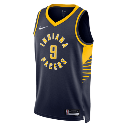 T.J. McConnell 9 Indiana Pacers Navy Icon Jersey - Elite Zone Sports