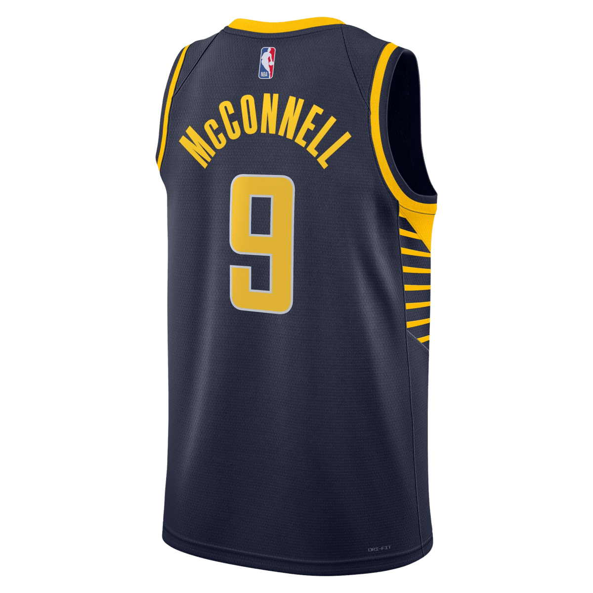 T.J. McConnell 9 Indiana Pacers Navy Icon Jersey - Elite Zone Sports