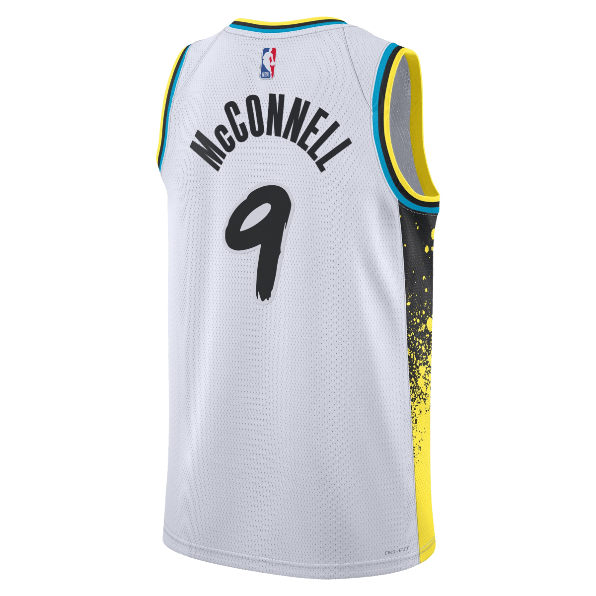 T.J. McConnell 9 Indiana Pacers White City Edition Jersey - Elite Zone Sports