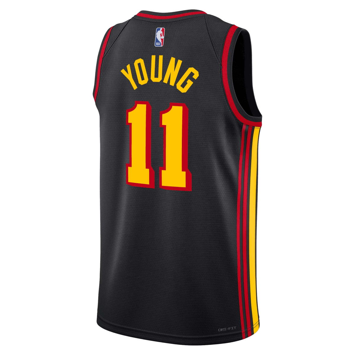 Trae Young 11 Atlanta Hawks Black Statement Jersey - Elite Zone Sports