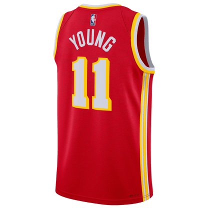 Trae Young 11 Atlanta Hawks Red Icon Jersey - Elite Zone Sports