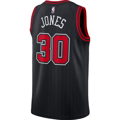 Tre Jones 30 Chicago Bulls Black Statement Jersey - Elite Zone Sports