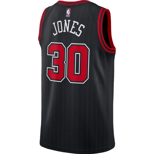 Tre Jones 30 Chicago Bulls Black Statement Jersey - Elite Zone Sports
