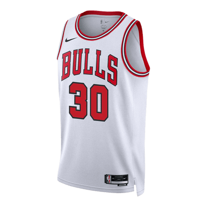 Tre Jones 30 Chicago Bulls White Association Jersey - Elite Zone Sports