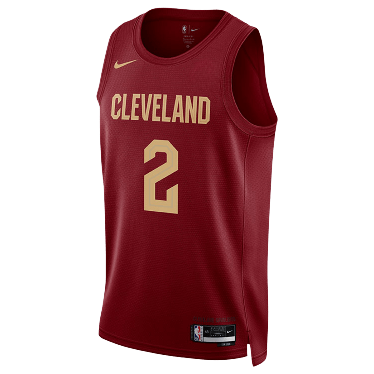 Ty Jerome 2 Cleveland Cavaliers Burgundy Icon Jersey - Elite Zone Sports