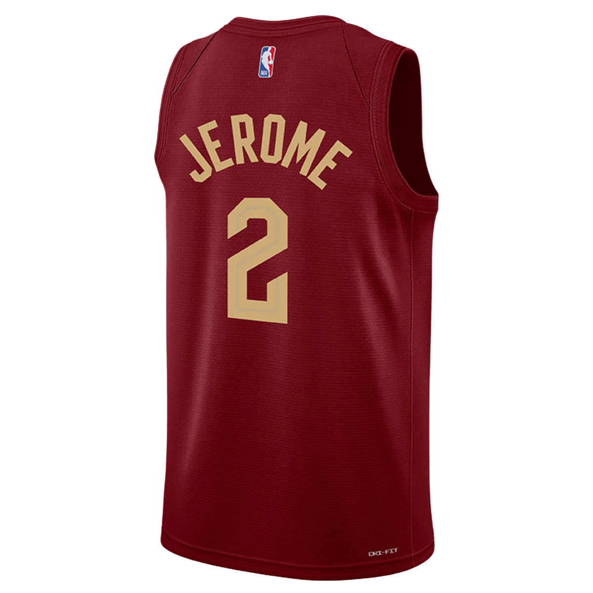 Ty Jerome 2 Cleveland Cavaliers Burgundy Icon Jersey - Elite Zone Sports