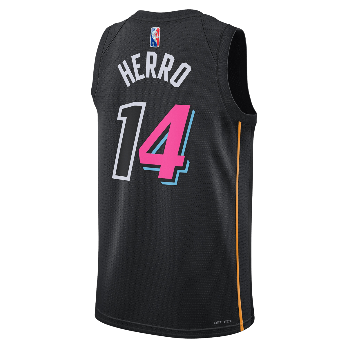 Tyler Herro 14 Miami Heat Black Mashup Jersey - Elite Zone Sports