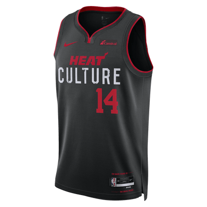 Tyler Herro 14 Miami Heat Culture Black City Edition Jersey - Elite Zone Sports