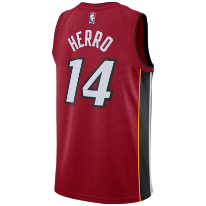 Tyler Herro 14 Miami Heat Red Statement Jersey - Elite Zone Sports