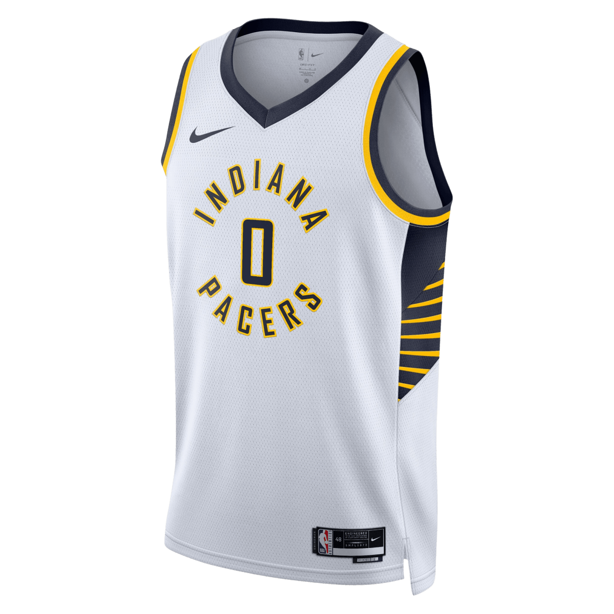 Tyrese Haliburton 0 Indiana Pacers White Association Jersey - Elite Zone Sports