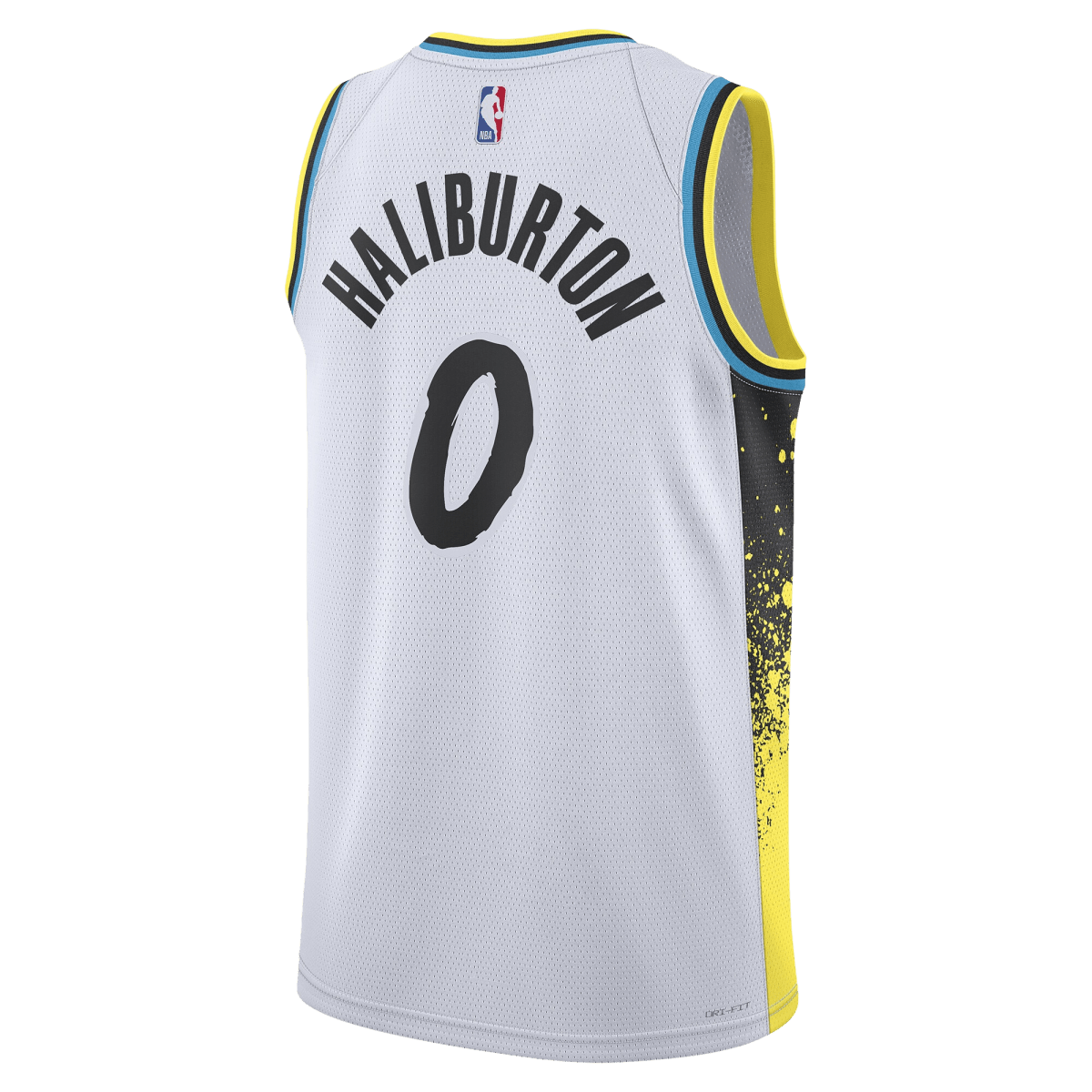 Tyrese Haliburton 0 Indiana Pacers White City Edition Jersey - Elite Zone Sports
