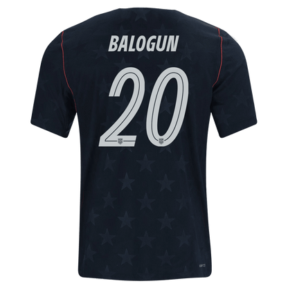 USA 2026 Away Jersey Folarin Balogun 20 - Elite Zone Sports