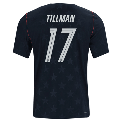 USA 2026 Away Jersey Malik Tillman  17 - Elite Zone Sports