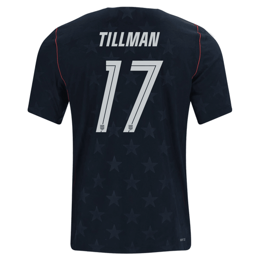 USA 2026 Away Jersey Malik Tillman  17 - Elite Zone Sports