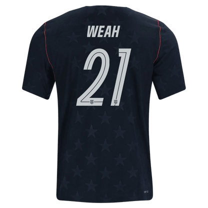 USA 2026 Away Jersey Timothy Weah 21 - Elite Zone Sports
