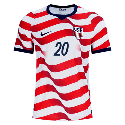 USA 2026 Home Jersey Folarin Balogun 20 - Elite Zone Sports