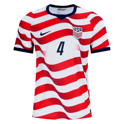 USA 2026 Home Jersey Tyler Adams 4 - Elite Zone Sports