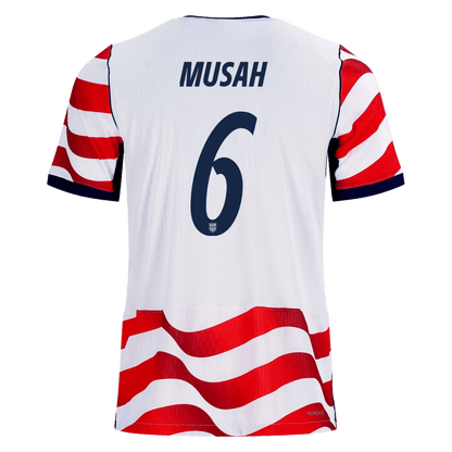 USA 2026 Home Jersey Yunus Musah 6 - Elite Zone Sports