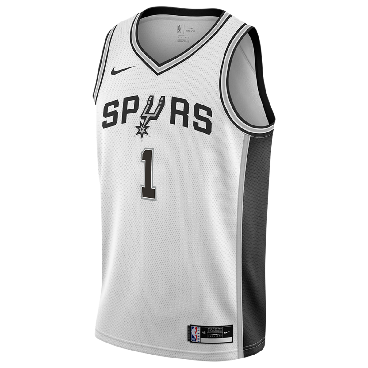 Victor Wembanyama 1 San Antonio Spurs White Association Jersey - Elite Zone Sports