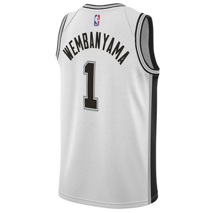 Victor Wembanyama 1 San Antonio Spurs White Association Jersey - Elite Zone Sports