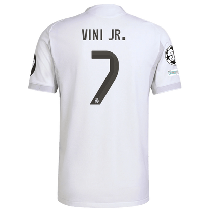Vinícius Júnior 7 Real Madrid Home 25/26 White Fan Jersey - Elite Zone Sports