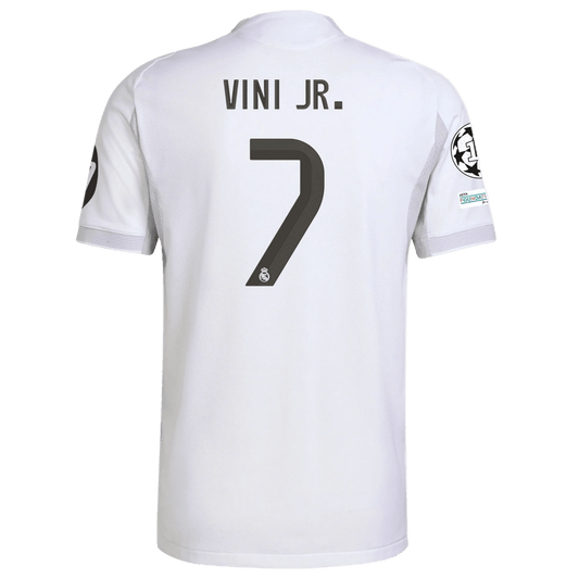 Vinícius Júnior 7 Real Madrid Home 25/26 White Fan Jersey - Elite Zone Sports