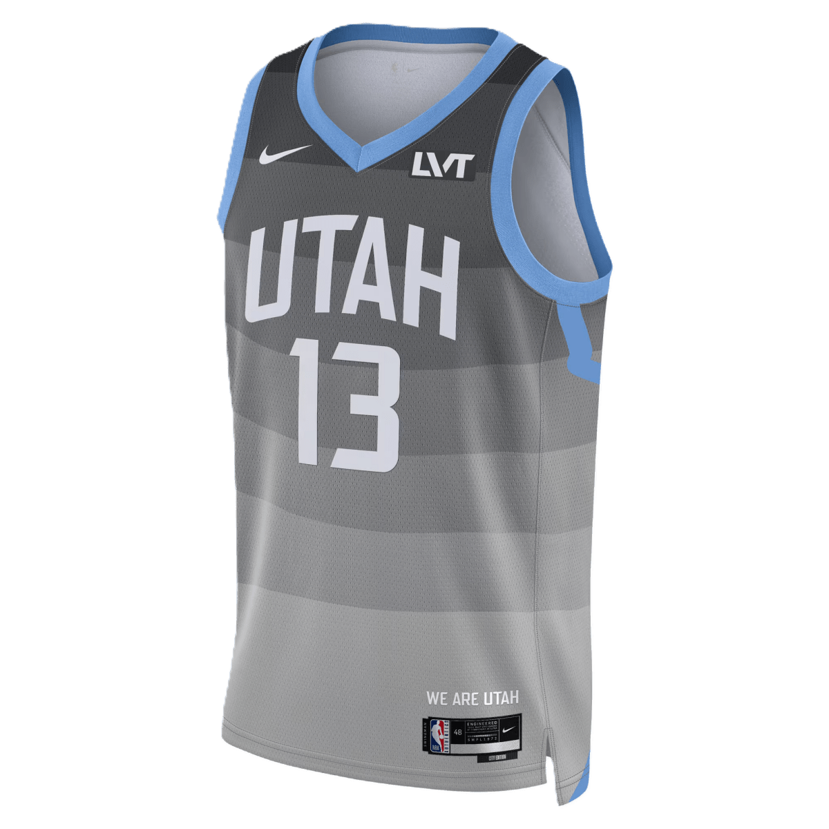 Walter Clayton Jr. 13 Utah Jazz Gray 2025/26 City Edition Jersey - Elite Zone Sports