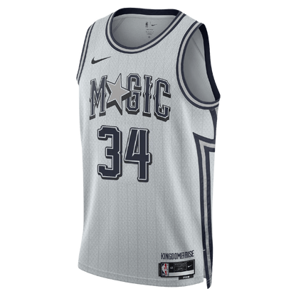Wendell Carter Jr. 34 Orlando Magic Silver City Edition Jersey - Elite Zone Sports