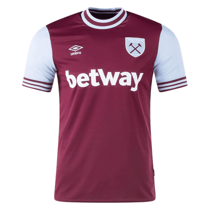 West Ham 24/25 Home Personalized Fans Soccer Jersey - Elite Zone Sports