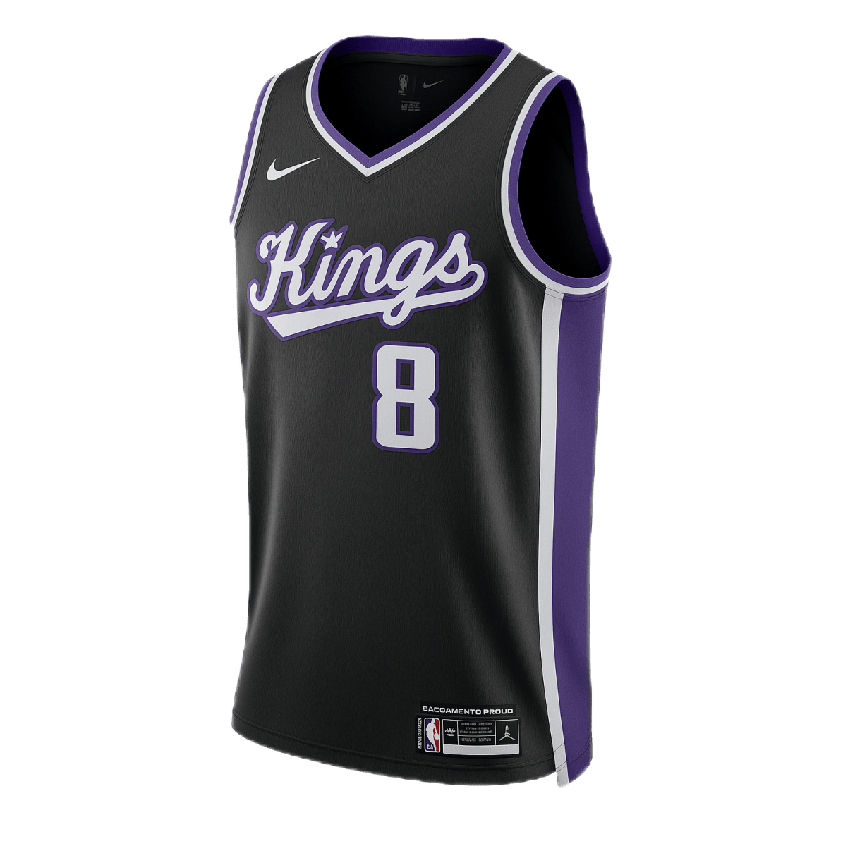Zach LaVine 8 Sacramento Kings Black Icon Jersey - Elite Zone Sports
