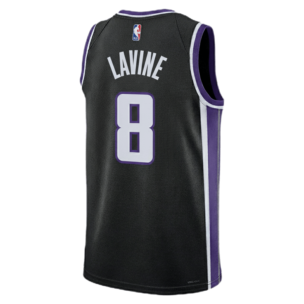 Zach LaVine 8 Sacramento Kings Black Icon Jersey - Elite Zone Sports