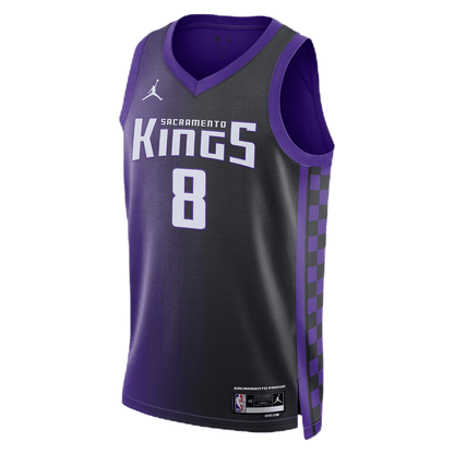 Zach LaVine 8 Sacramento Kings Purple Statement Jersey - Elite Zone Sports