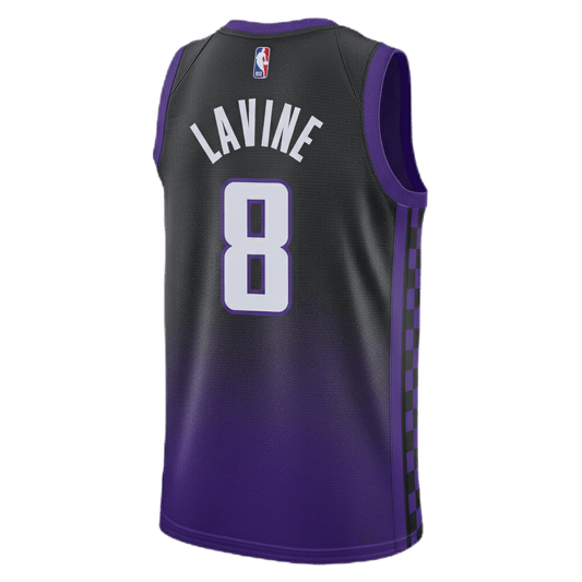 Zach LaVine 8 Sacramento Kings Purple Statement Jersey - Elite Zone Sports