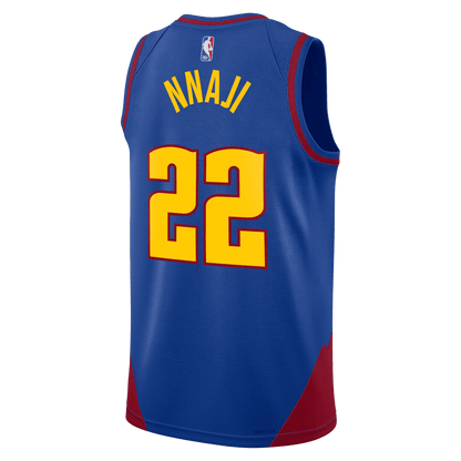 Zeke Nnaji 22 Denver Nuggets Blue Statement Jersey - Elite Zone Sports