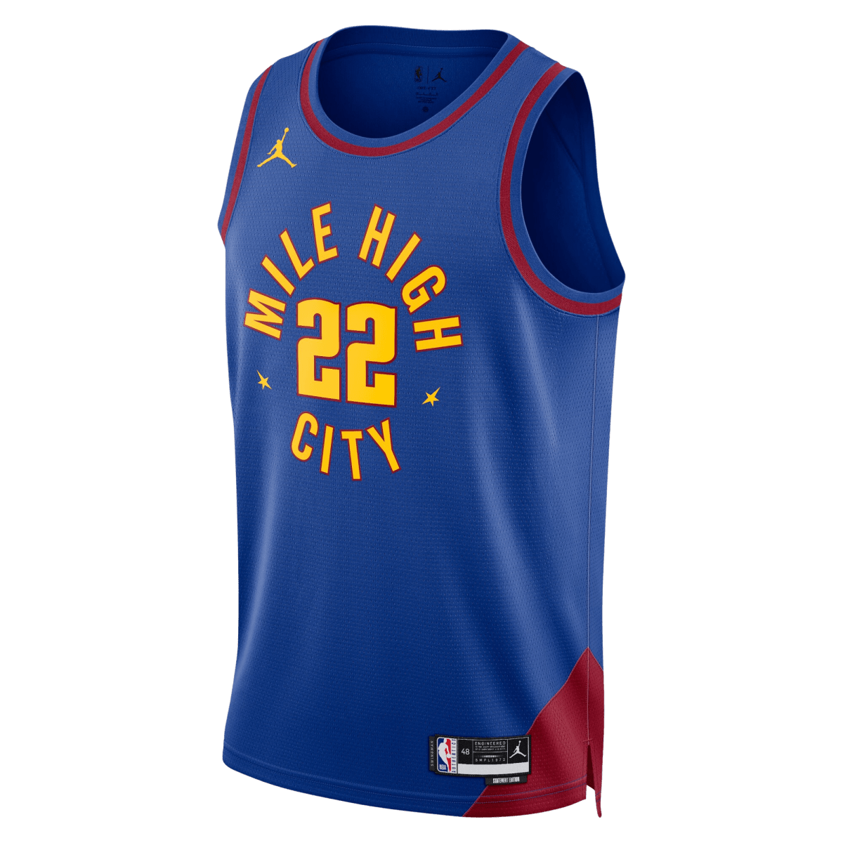 Zeke Nnaji 22 Denver Nuggets Blue Statement Jersey - Elite Zone Sports