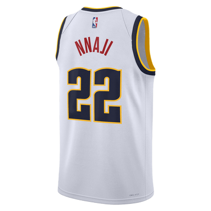 Zeke Nnaji 22 Denver Nuggets White Association Jersey - Elite Zone Sports