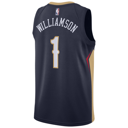 Zion Williamson 1 New Orleans Pelicans Navy Icon Jersey - Elite Zone Sports