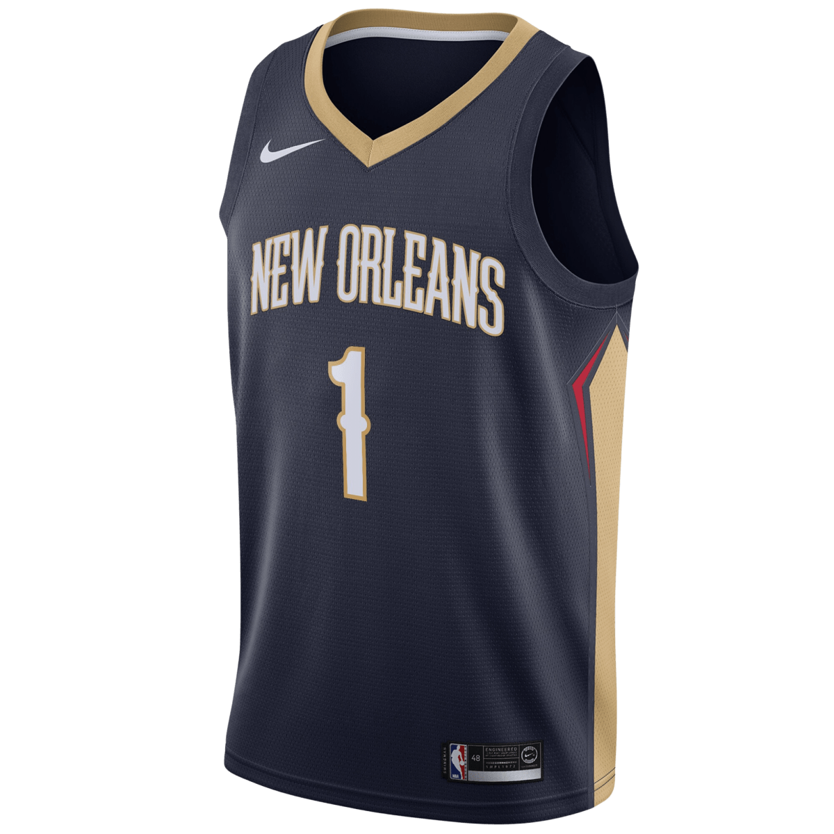 Zion Williamson 1 New Orleans Pelicans Navy Icon Jersey - Elite Zone Sports