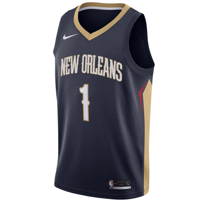 Zion Williamson 1 New Orleans Pelicans Navy Icon Jersey - Elite Zone Sports